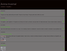 Tablet Screenshot of animainvernal.blogspot.com