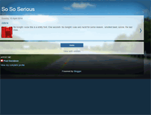 Tablet Screenshot of blogserious.blogspot.com