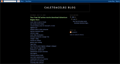 Desktop Screenshot of caletoacelb2.blogspot.com