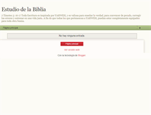 Tablet Screenshot of estudiodelapalabra.blogspot.com