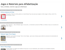 Tablet Screenshot of oficinasdealfabetizacao.blogspot.com