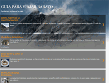 Tablet Screenshot of guiaviajarbarato.blogspot.com