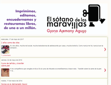 Tablet Screenshot of elsotanodelasmaravillas.blogspot.com