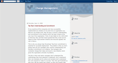 Desktop Screenshot of changemanagement-news.blogspot.com