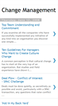 Mobile Screenshot of changemanagement-news.blogspot.com