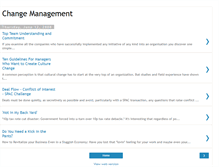 Tablet Screenshot of changemanagement-news.blogspot.com