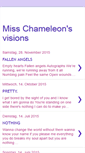 Mobile Screenshot of misschameleonsvisions.blogspot.com