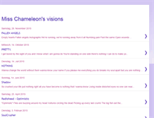 Tablet Screenshot of misschameleonsvisions.blogspot.com