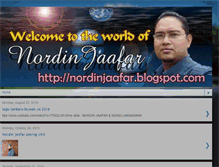 Tablet Screenshot of nordinjaafar.blogspot.com