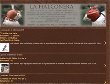 Tablet Screenshot of lahalconera.blogspot.com