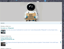 Tablet Screenshot of ichwerdeastronaut.blogspot.com