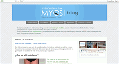 Desktop Screenshot of myos-fisioterapia.blogspot.com