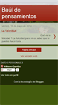 Mobile Screenshot of bauldelospensamientos.blogspot.com