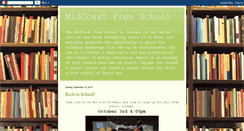 Desktop Screenshot of midcoastfreeschool.blogspot.com