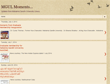 Tablet Screenshot of mgulmoments.blogspot.com