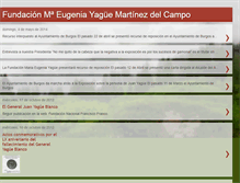 Tablet Screenshot of fundacionyague.blogspot.com