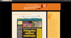 Desktop Screenshot of manifestarteguate.blogspot.com