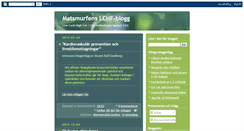 Desktop Screenshot of matsmurfen.blogspot.com