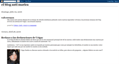 Desktop Screenshot of antimarica.blogspot.com
