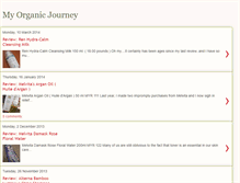 Tablet Screenshot of myorganicjourney11.blogspot.com