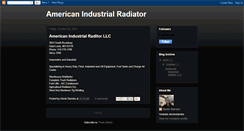 Desktop Screenshot of americanindustrialradiator.blogspot.com