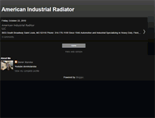 Tablet Screenshot of americanindustrialradiator.blogspot.com