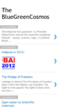 Mobile Screenshot of bluegreencosmos.blogspot.com