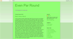 Desktop Screenshot of evenparround.blogspot.com