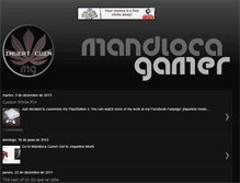 Tablet Screenshot of mandiocagamer.blogspot.com