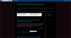 Desktop Screenshot of androidfreeappsapkdownload.blogspot.com