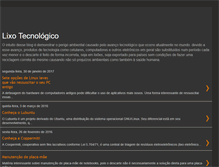 Tablet Screenshot of lixotecnologico.blogspot.com