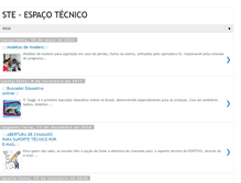 Tablet Screenshot of espaco-tecnico.blogspot.com