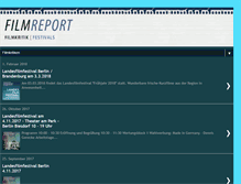 Tablet Screenshot of film-report.blogspot.com