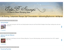 Tablet Screenshot of ediestamps.blogspot.com
