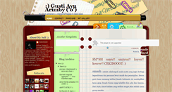 Desktop Screenshot of gustiayuarimby.blogspot.com