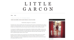 Desktop Screenshot of jesuislittlegarcon.blogspot.com