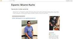 Desktop Screenshot of espantobesamemucho.blogspot.com