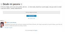 Tablet Screenshot of desdemypecera.blogspot.com