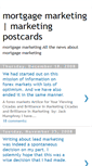 Mobile Screenshot of mortgage-marketing-6.blogspot.com