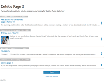 Tablet Screenshot of celebspage3.blogspot.com