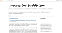 Desktop Screenshot of progressivebuddhism.blogspot.com