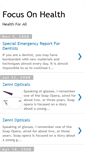 Mobile Screenshot of health-focus.blogspot.com