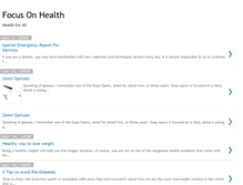 Tablet Screenshot of health-focus.blogspot.com