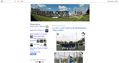 Desktop Screenshot of losalbosdeloeste.blogspot.com