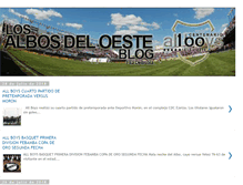 Tablet Screenshot of losalbosdeloeste.blogspot.com