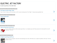 Tablet Screenshot of electricjet.blogspot.com