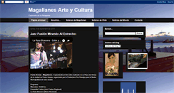 Desktop Screenshot of magallanesarteycultura.blogspot.com