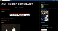 Desktop Screenshot of myahinskeepphotography.blogspot.com