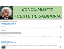 Tablet Screenshot of conocimientofuentedesabiduria.blogspot.com