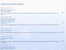 Tablet Screenshot of ofantasticomundodedeby.blogspot.com